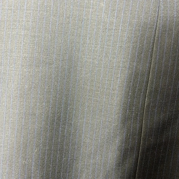 Michael Michael Kors 100% Wool Size 48 X 42W Men’s Suit Black Navy Stripped NWT - Picture 8 of 16